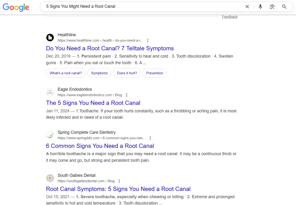 Local SEO for Dentists